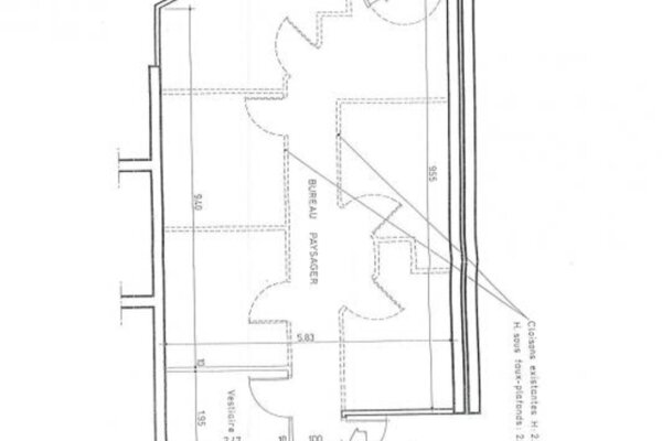 Local commercial duplex - Carré d'Or - Vitrines