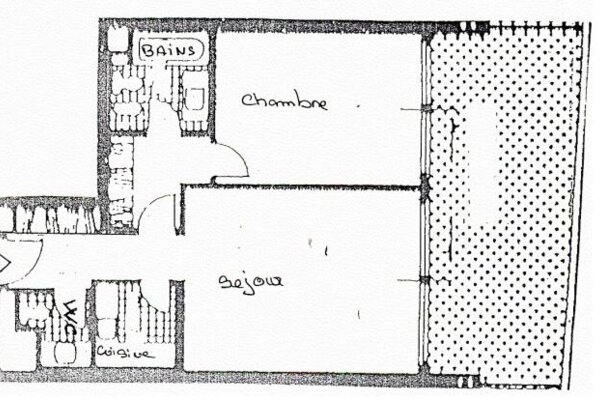 ONE BEDROOM FOR RENT - MIRABEAU - SEA VIEW