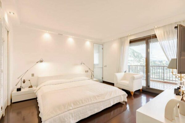 SPACIOUS 5 ROOMS - PARC SAINT ROMAN - SEA VIEW