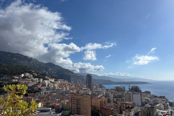 Duplex rooftop - Villa Les Pins - Vue sur la Principauté et la mer